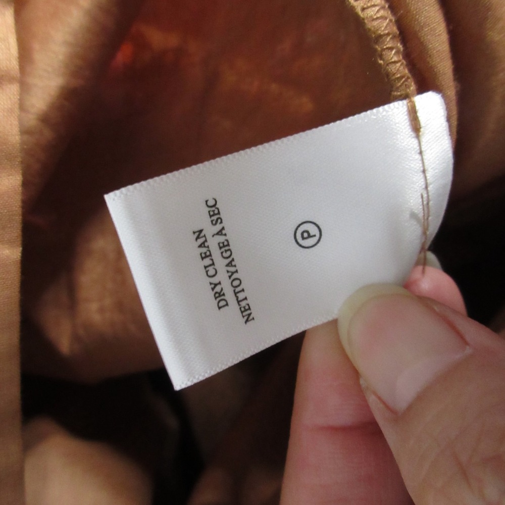 ALC Dress Plus 14 Lucia Floral Midi Smocked‎ Rust Color Ruched A Line Wedding - Picture 11 of 12